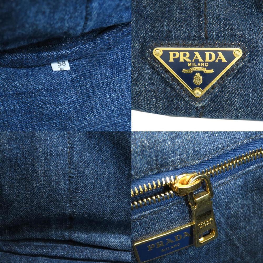 PRADA Blue Tote Bag - Picture 7 of 11